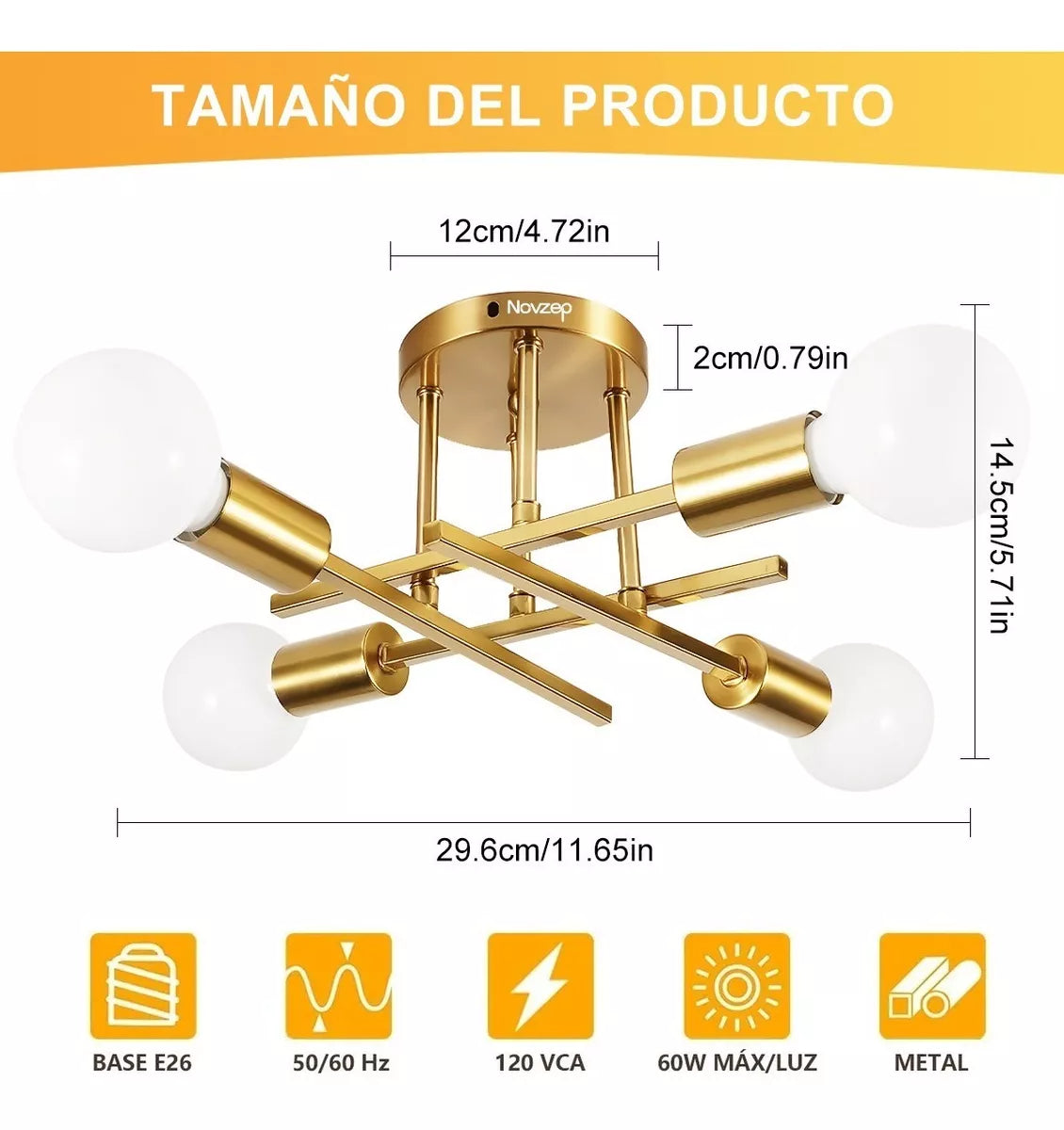 DOPWII Lámpara De Techo Decorativa Moderna Colgantes Luz E26