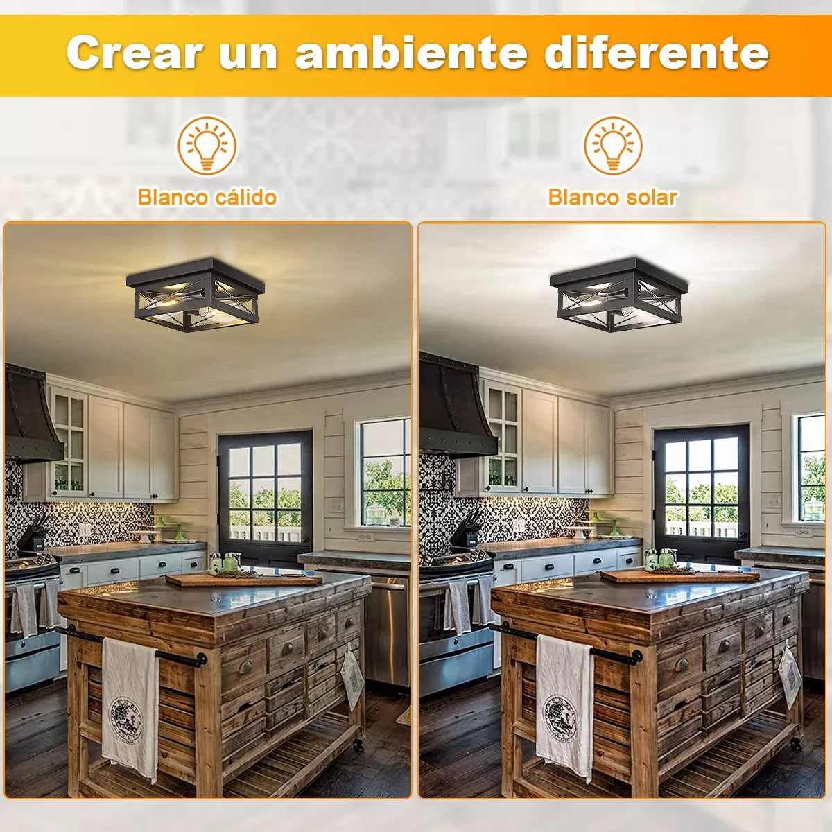 DOPWII Lámparas De Techo Modernas Luz Industrial Colgant E26 1pcs