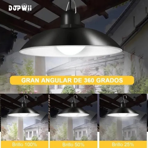 Dopwii Lámpara Solar Exterior Impermeable Cable Para Exteriores 3 M