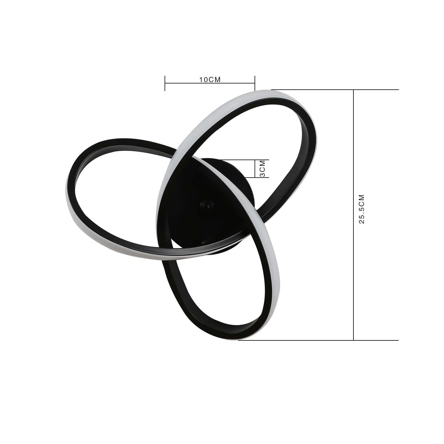 Preventa: Lámpara de techo LED Nettlife blanco cálido 3000K diseño geométrico, antideslumbrante