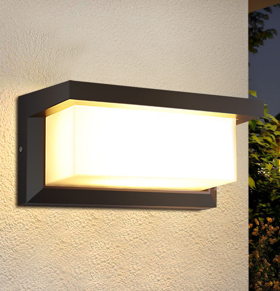 DOPWII Lámpara De Pared Exterior/interior Luz Cálida Impermeable