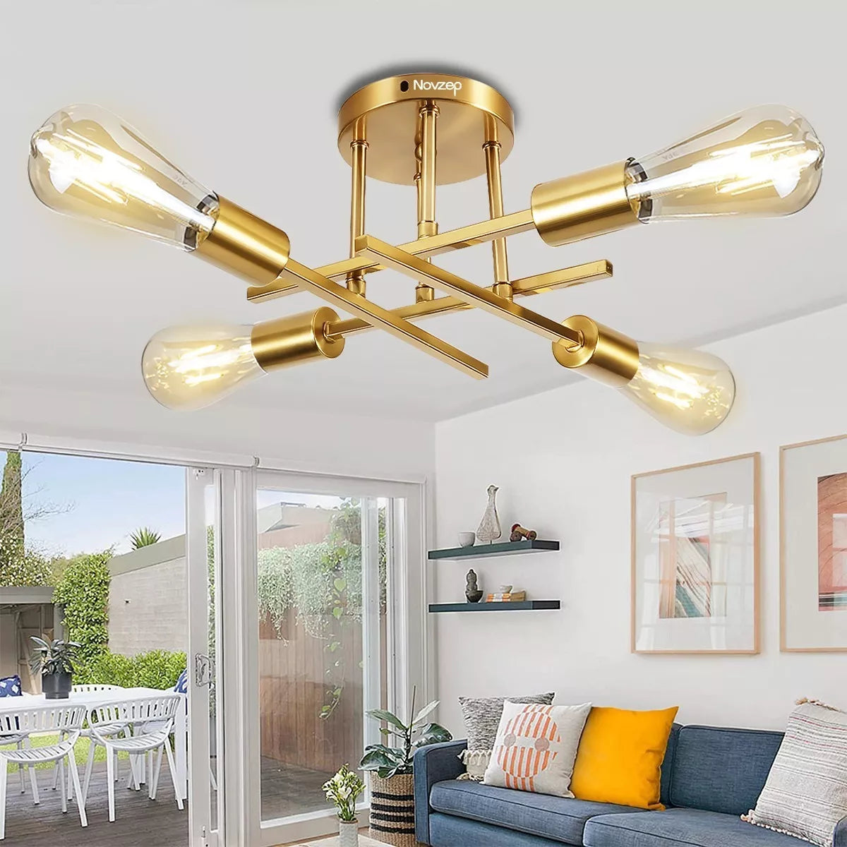 DOPWII Lámpara De Techo Decorativa Moderna Colgantes Luz E26