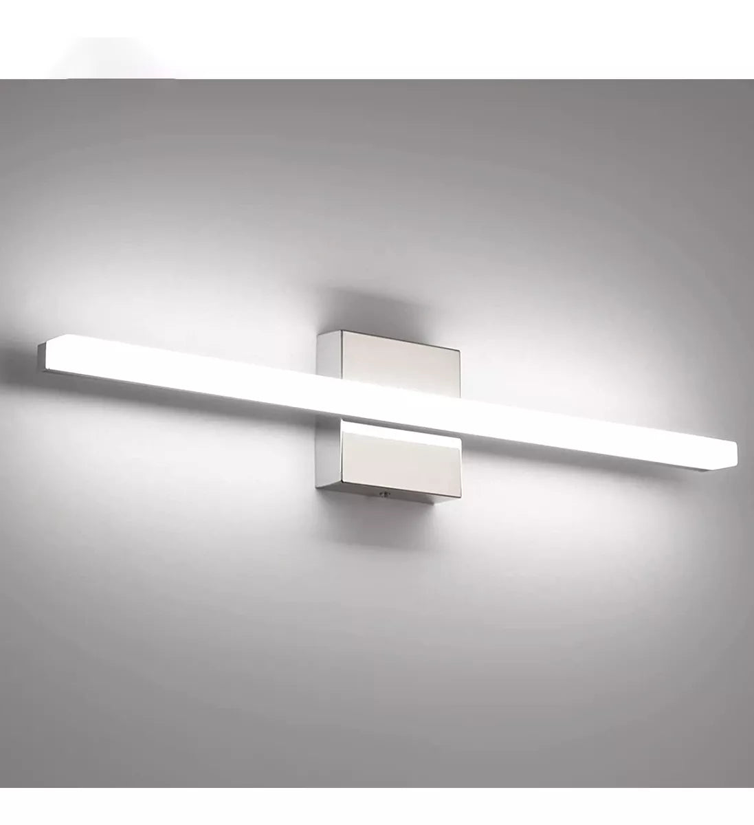 DOPWII Lámpara De Pared Para Espejo De Baño Luz Moderno Led 60cm
