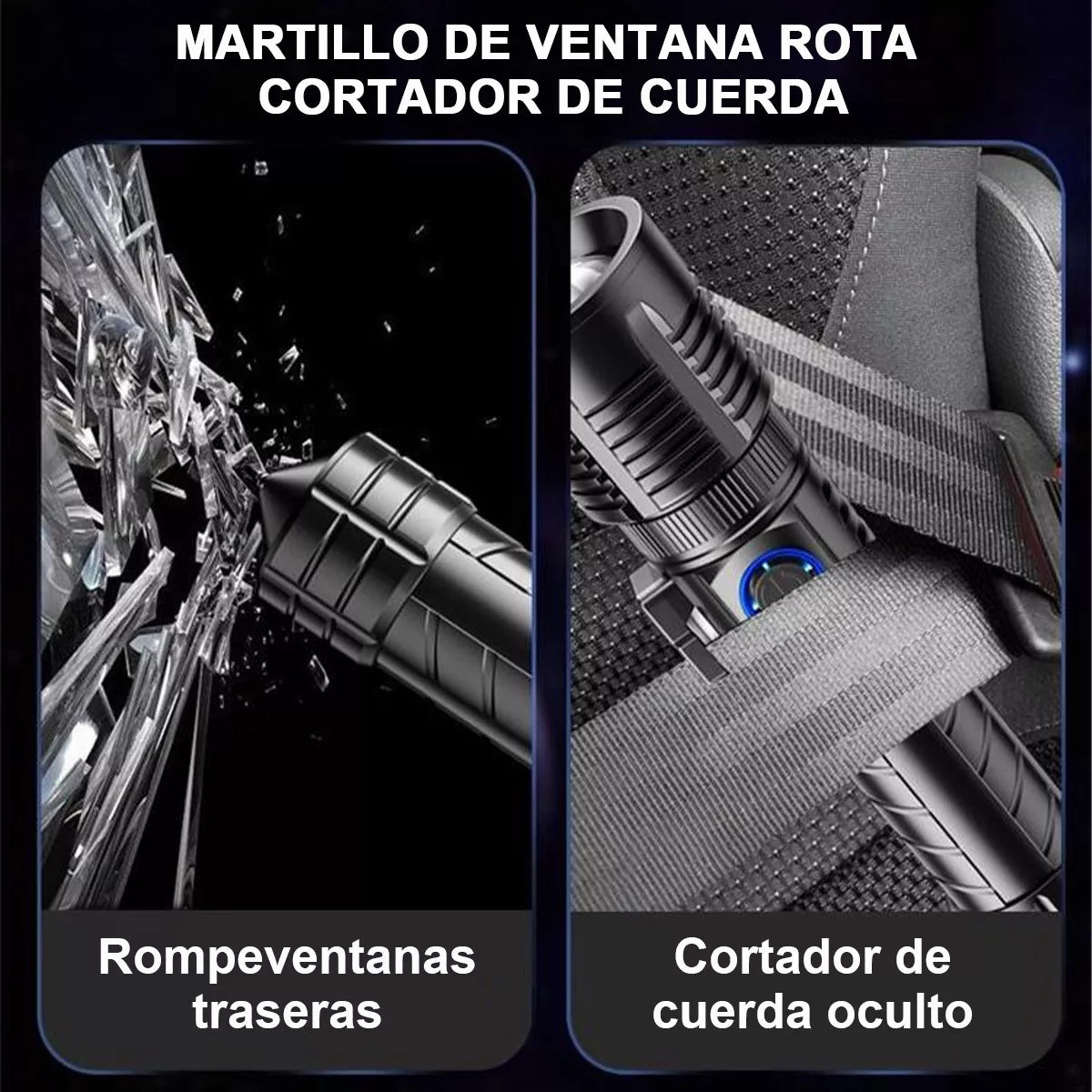 Preventa: DOPWII Lámpara Táctica Recargable Usb Xhp70 Led Campismo Linterna