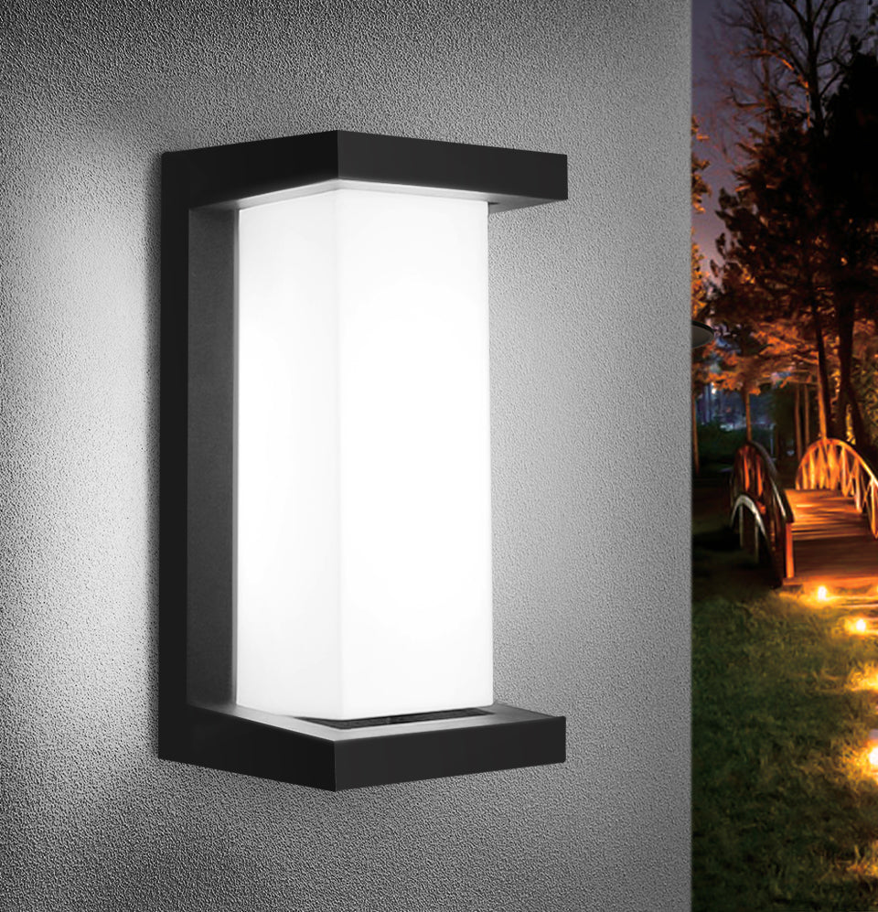 DOPWII Lámpara De Pared Para Interior/exterior 18w Luz Blanca Ip65