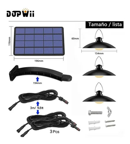 Dopwii solar lights top